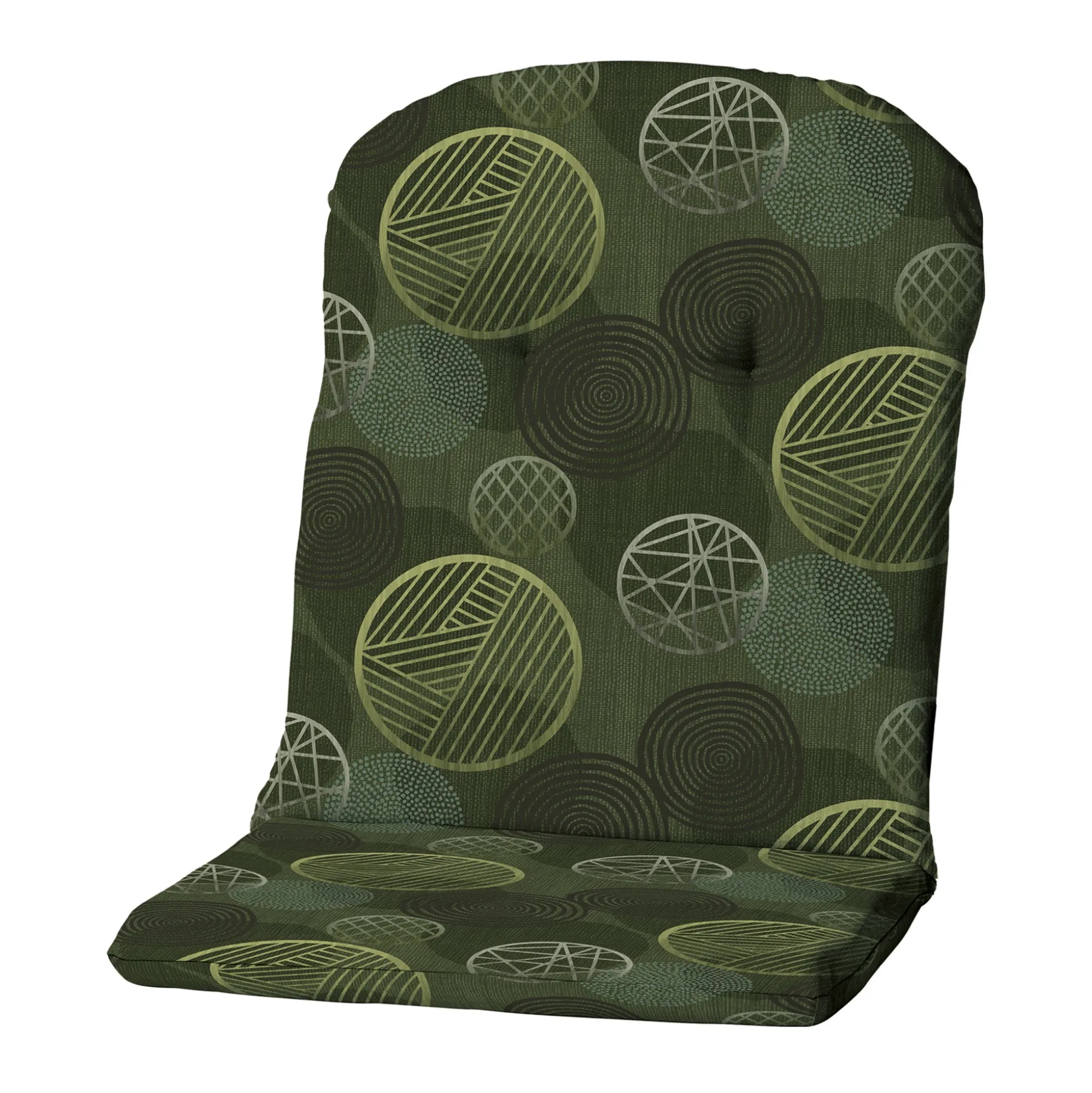 Circle Green kuipkussen H 45x96