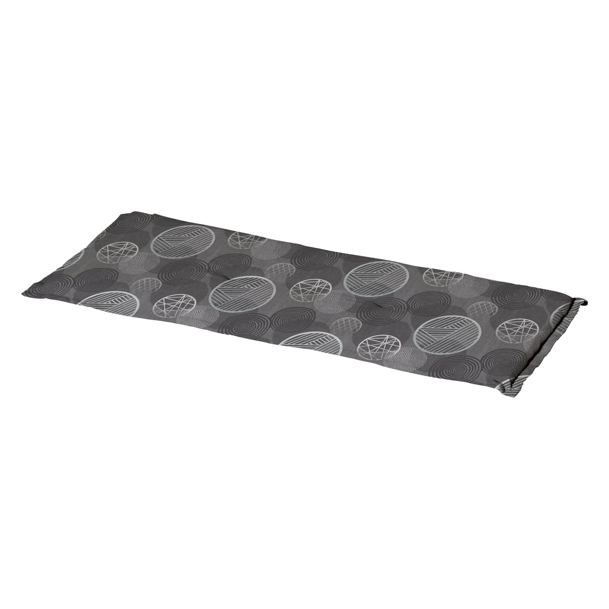 Circle grey bankkussen 150x48