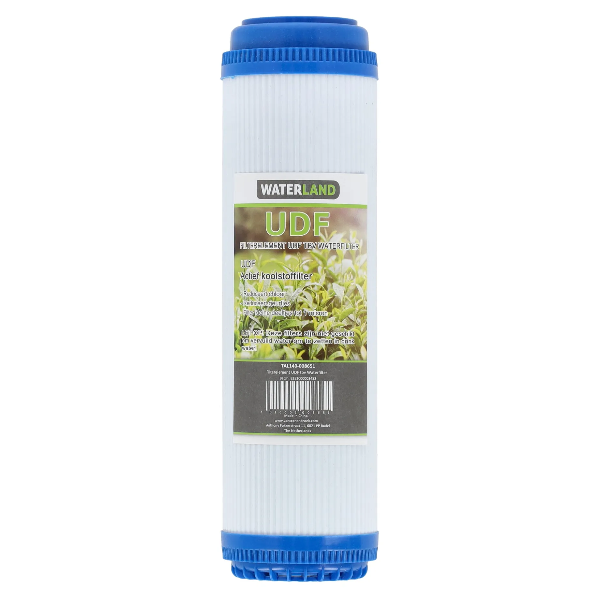 Filterelement UDF tbv Waterfilter