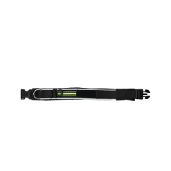 Halsband clip zwart 25mmx25-32cm