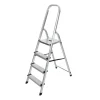Huishoudtrap 6 treden aluminium pro