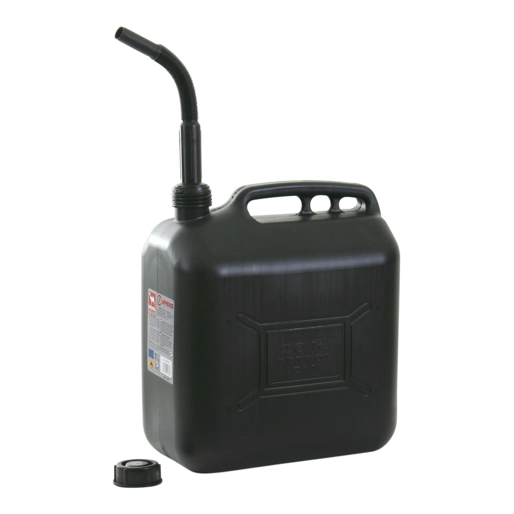 Jerrycan 20L zwart Deura