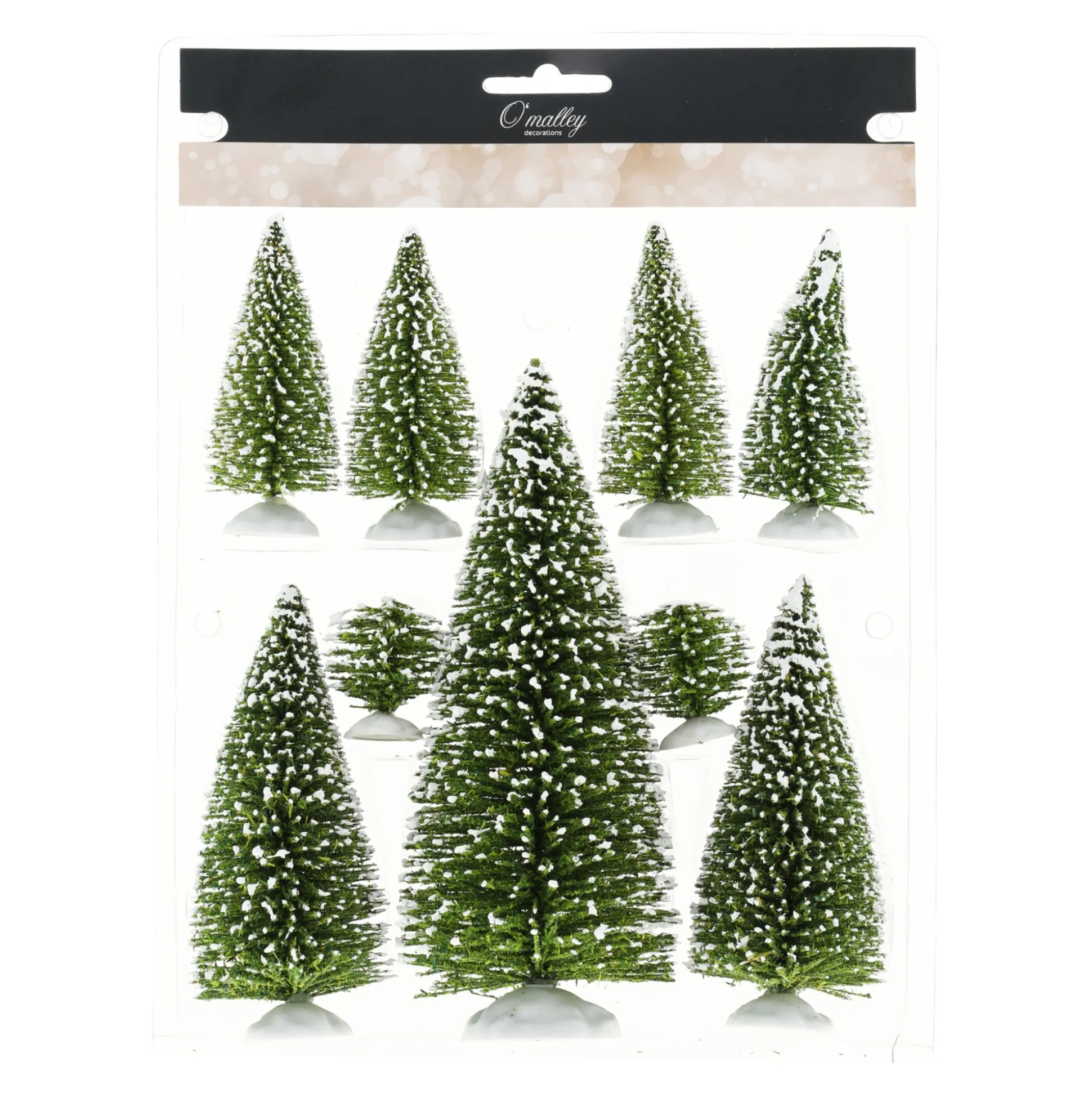 Kerstboomset 9-delig groen