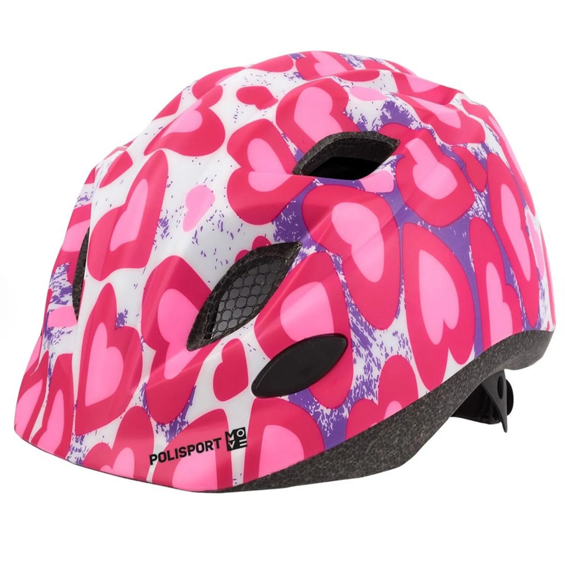 Kinderhelm glitter hearts Polisport