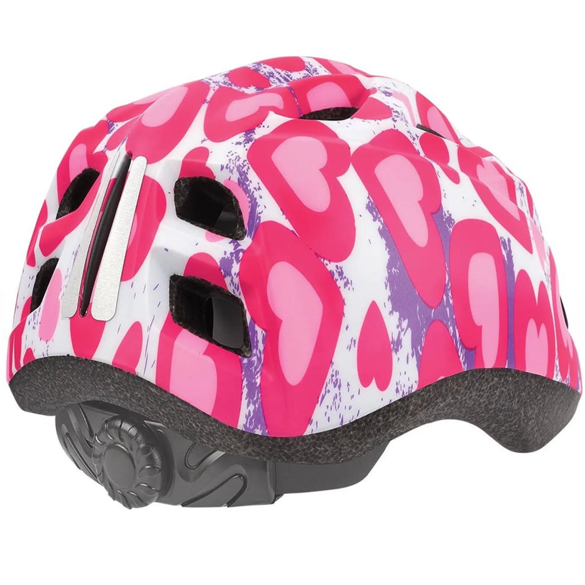 Kinderhelm glitter hearts Polisport