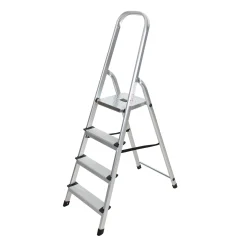 Ladder huishoud 8 treden aluminium pro