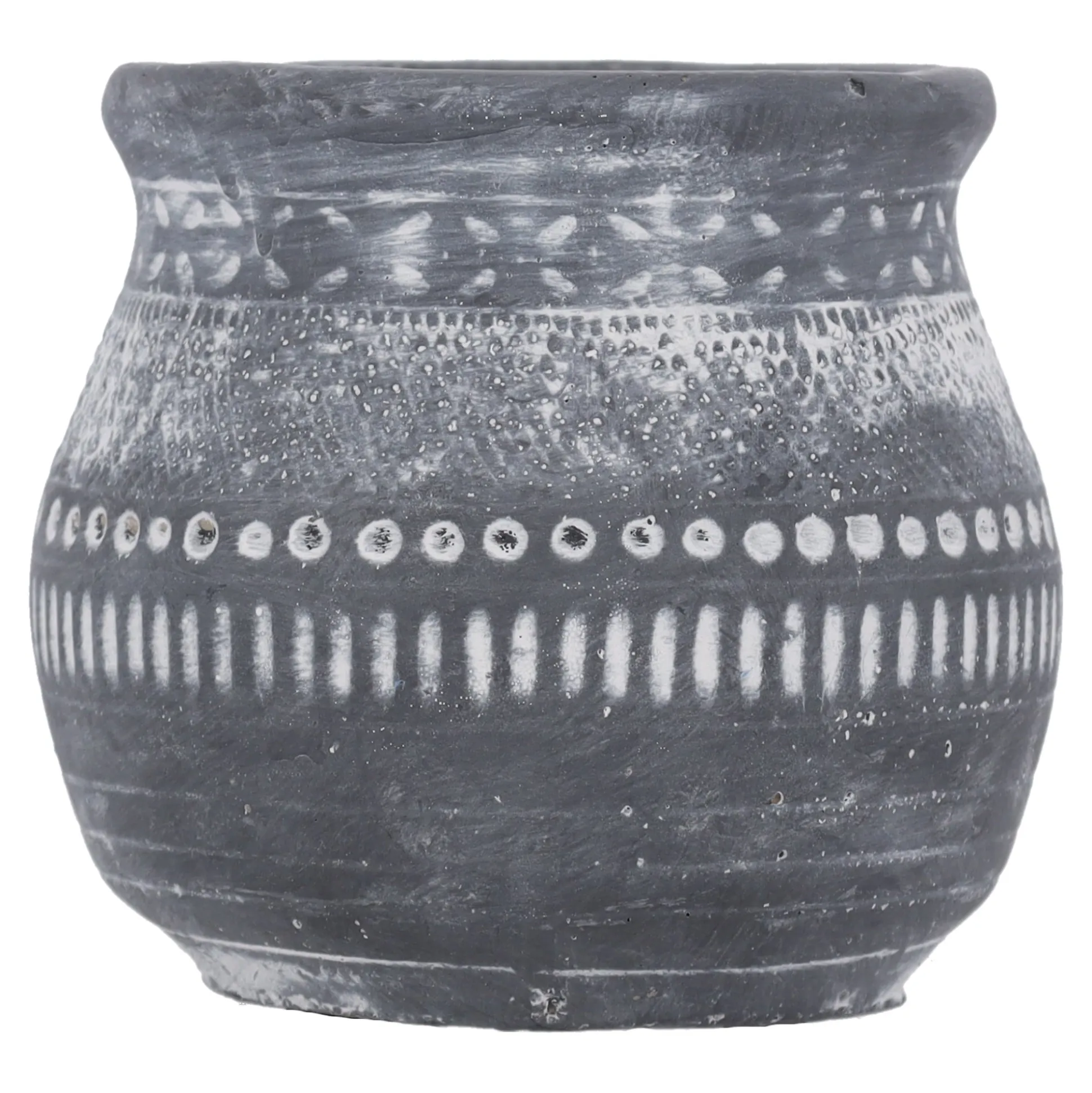 Pot Nagano 11 cm grijs