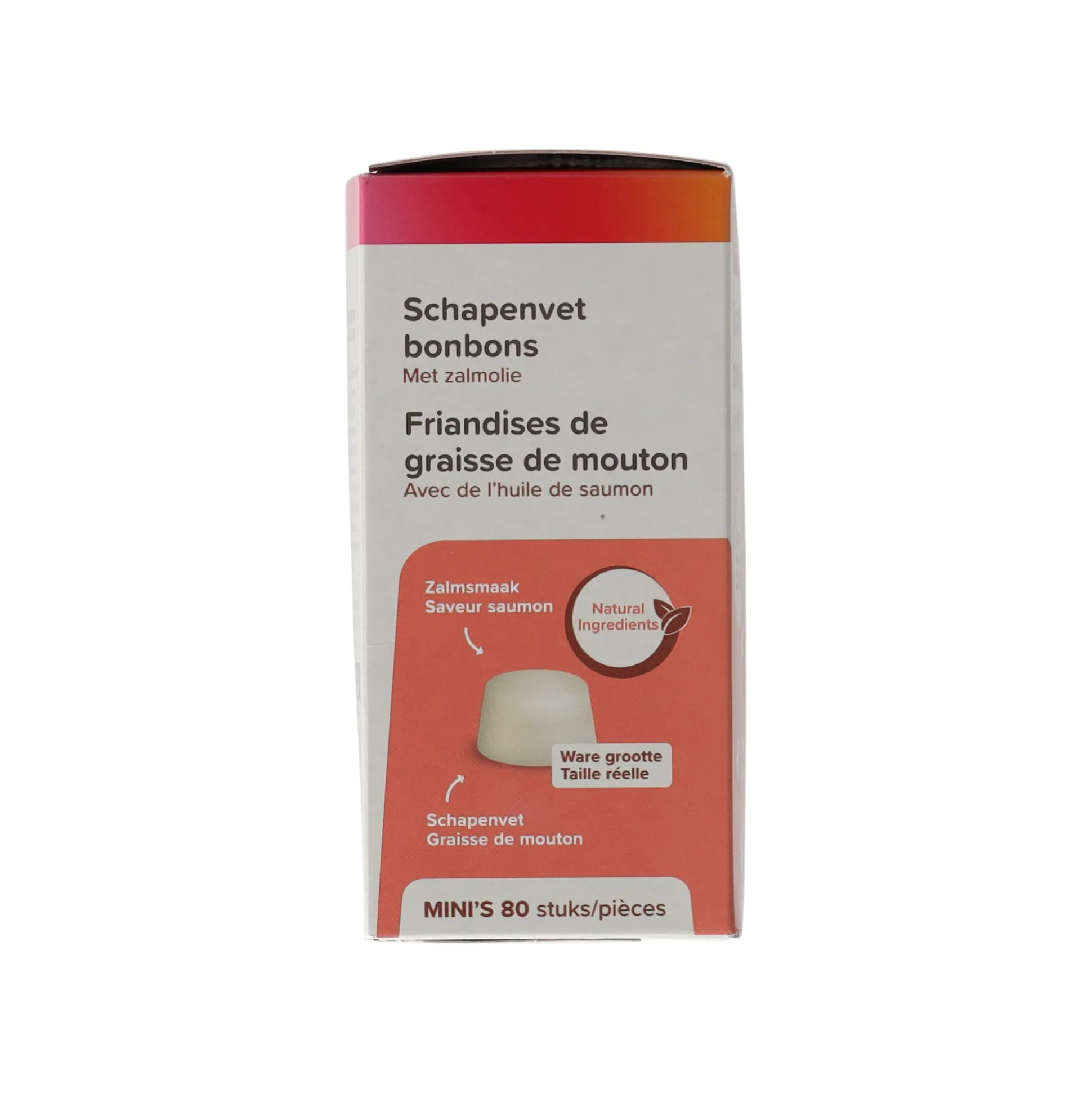 Schapenvet bonbons mini zalm