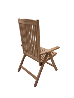 Stoel 5 standen Lotte 11 lats teak