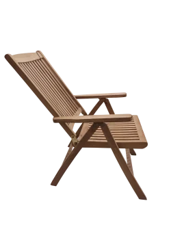 Stoel 5 standen Lotte 11 lats teak