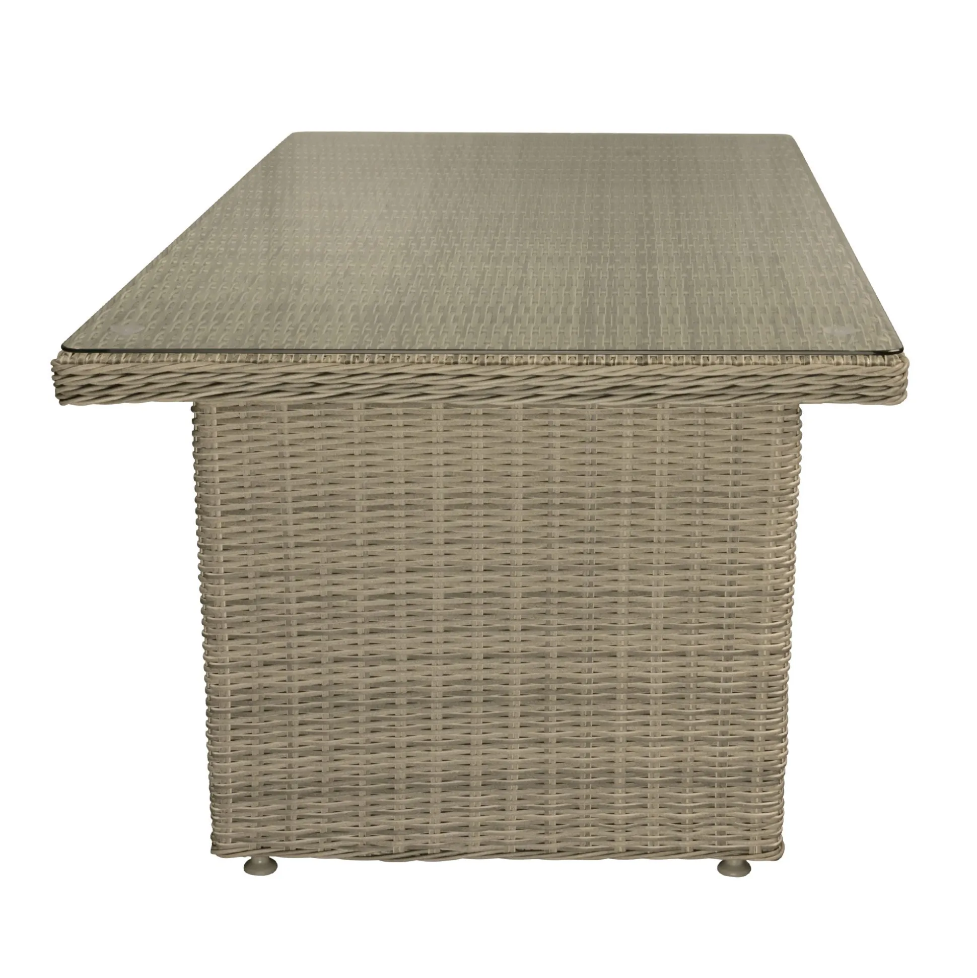 Tafel Caspoli 150x80cm white grey Bois le Duc