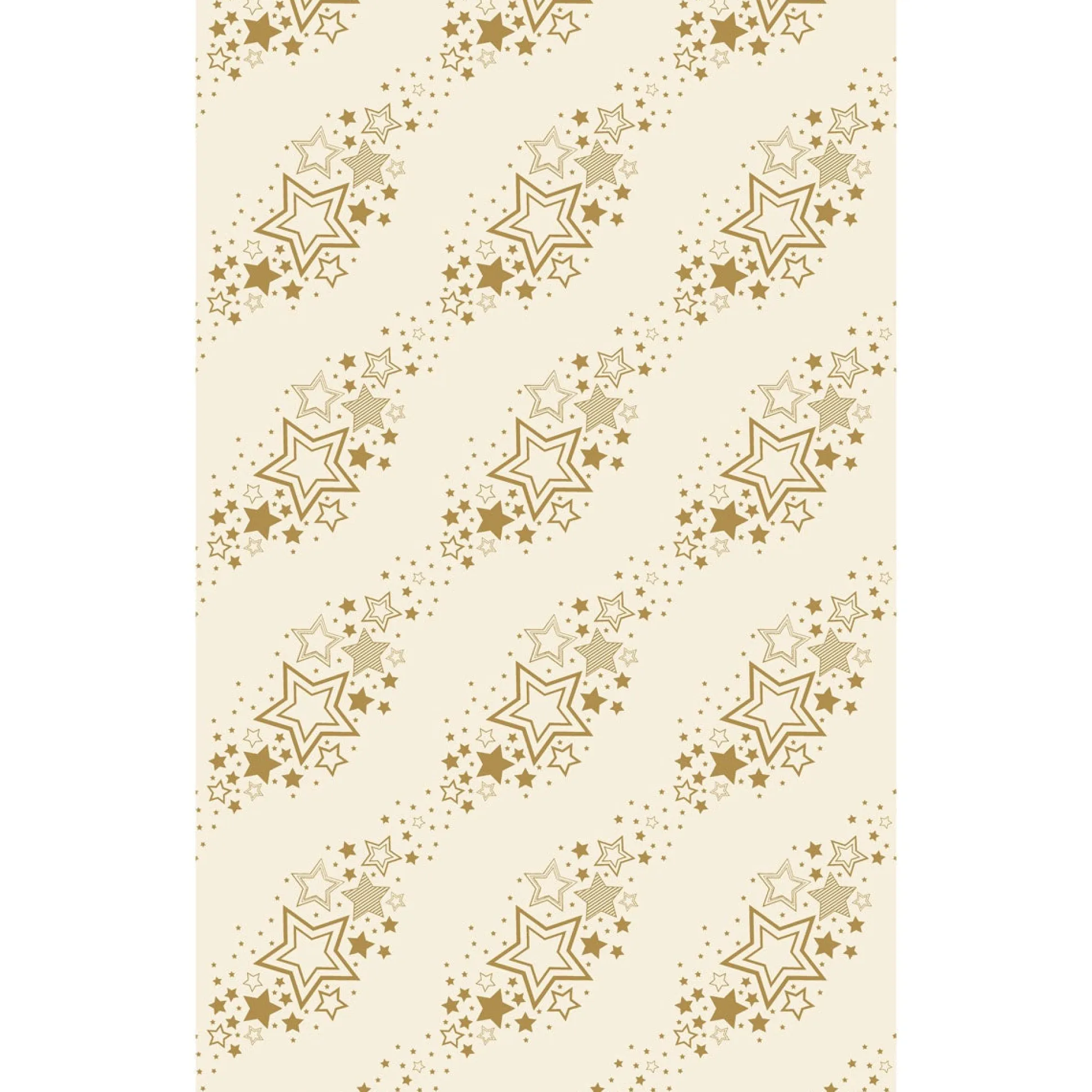 Tafelkleed dunicel 138 x 220 cm Holiday Star Cream