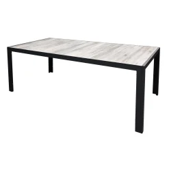 Tafel Taggia 245x100 cm Antraciet Bois le Duc