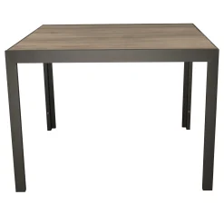 Tafel Taggia 105x100 cm Antraciet Bois le Duc