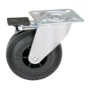 Zwenkwiel met rem ZP63A 125mm